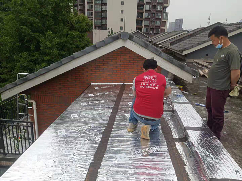 屋頂翻新施工 南京艾菲國際小區 樓頂露臺裝修改造 包工包料服務